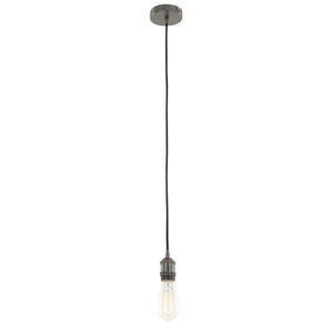 Pendant Light Italux Black Aluminum E27 DS-M-034 MATT BLACK small 1