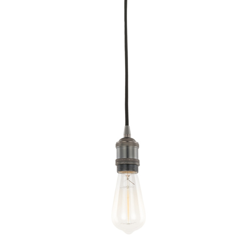 Check Pendant Light Italux Black Aluminum E27 DS-M-034 MATT BLACK
