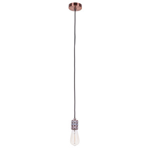 Italux Red Copper Pendant Light E27 Aluminum DS-M-010-03 small 1