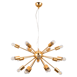 Italux Golden 18-Light E27 Pendant Lamp Steel 64 cm AD20000-18 small 1