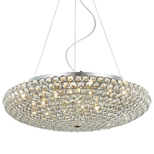 Italux Crystal Chrome 12-Light G9 Pendant Lamp MA04995CA-012 small 0