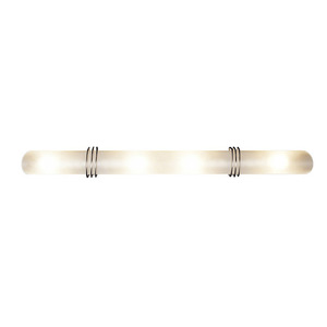 Italux 4-Light Modern Wall Sconce E14 Silver Milk Matte 75 cm MB977A-4 small 0