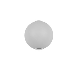 Outdoor Wall Lamp Italux Carsoli LED White 10 cm IP54 4W PL-308W small 1