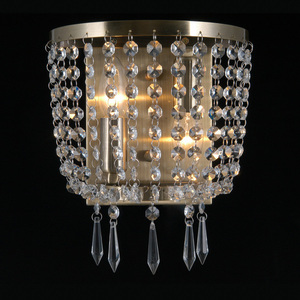 Italux Brown Crystal Glass 2-Light E14 Wall Sconce WL-30138-2B 2 Italux Brown Crystal Glass 2-Light E14 Wall Sconce WL-30138-2B small 2