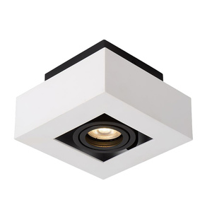 Italux Casemiro Surface Mounted Lamp White GU10 14 cm IT8001S1-WH/BK small 1