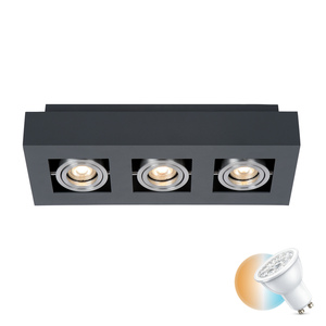 Italux Casemiro Surface-mounted Lamp 3xGU10 Black Aluminum IT8002S3-BK/AL small 0