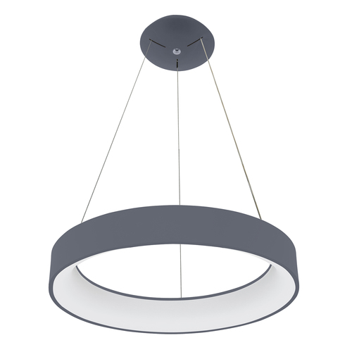 Check Italux Chiara LED Pendant Lamp Gray 60 cm 3945-842RP-GR-3