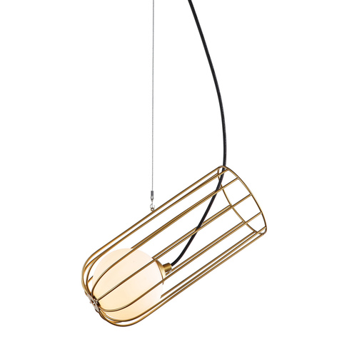 Check Italux Coco Gold Glass Pendant Light G9 11.7 cm MDM-3941/1 GD