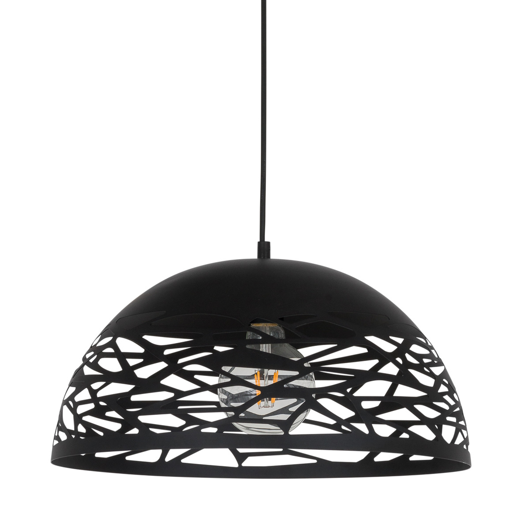 Pendant Light Italux Armand Black Steel E27 40 cm MDM-3025/1L BK