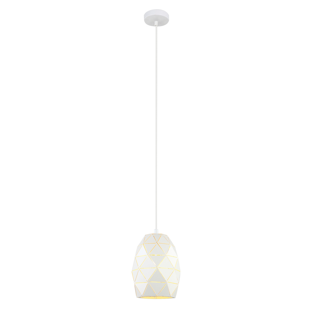 View Italux Harley White E27 Hanging Pendant Light MDM-3480/1 W Italux Harley White E27 Hanging Pendant Light MDM-3480/1 W