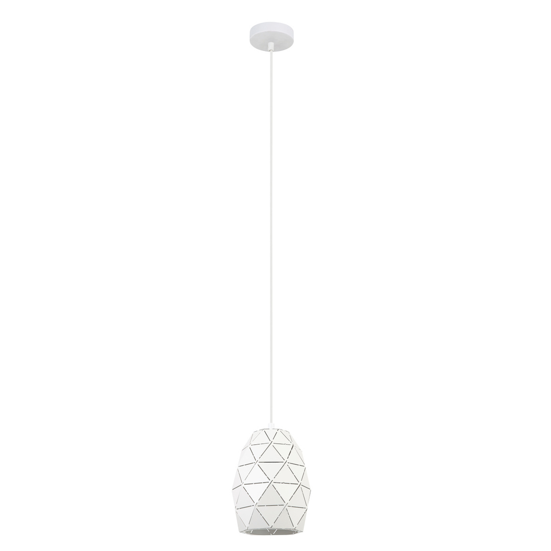 Preview Italux Harley White E27 Hanging Pendant Light MDM-3480/1 W Italux Harley White E27 Hanging Pendant Light MDM-3480/1 W