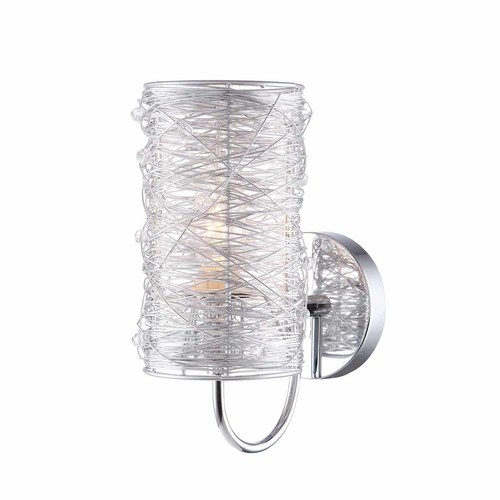 Check Italux Linton Silver Metal Wall Sconce E14 MBM2136/1