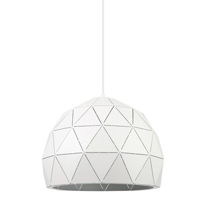 Italux Harley White Steel Pendant Light E27 36 cm MDM-3471-1 W small 0