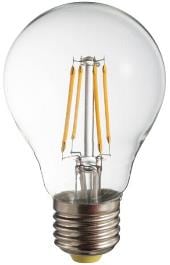 Check LED filament bulb POLUX A60 E27 450lm
