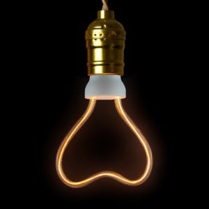 Decorative bulb LED Art Heart, 8W, E27 small 1